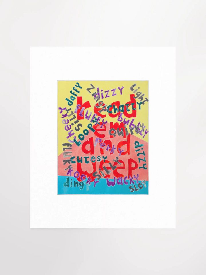 read em and weep print product image (2)