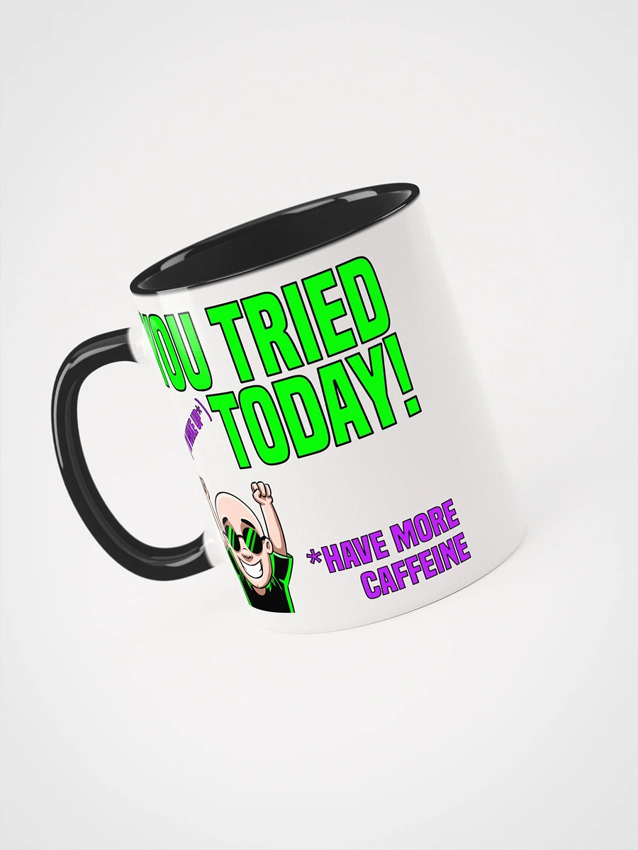 You Tried Green and White Mug product image (2)
