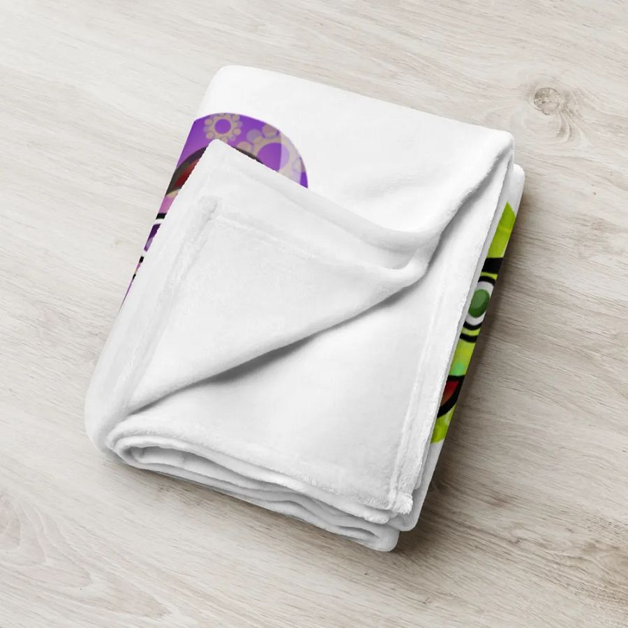 Happy Easter Egg Throw Blanket product image (18)