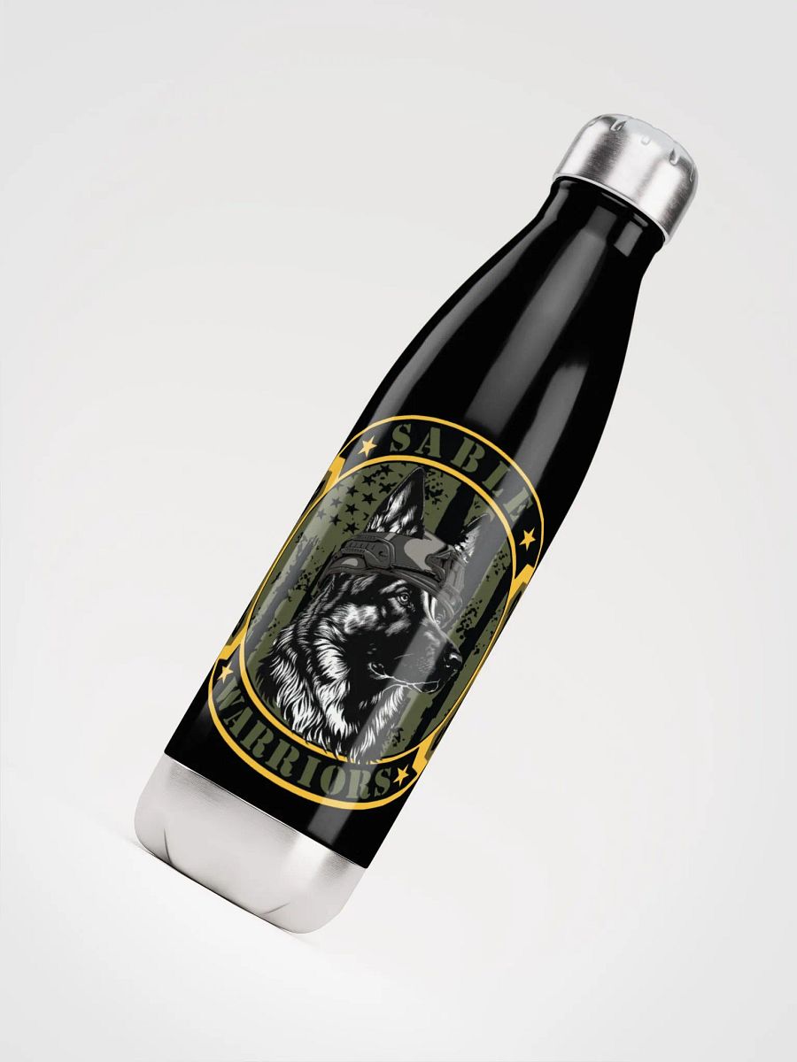 Sable Warriors Veteran Service Dog Water Bottle: Helps Pair Veterans With A Service Dog product image (4)
