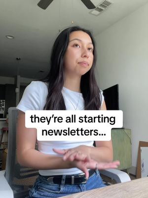 all the smartest creators are doing this… #contentcreators #newsletters #influencertips #becomeaninfluencer #creatortips 