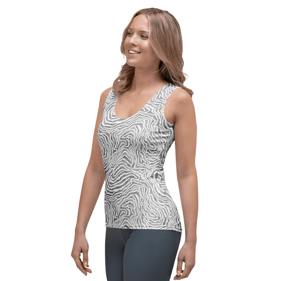 Light Grey Snake Tank Top product image (3)