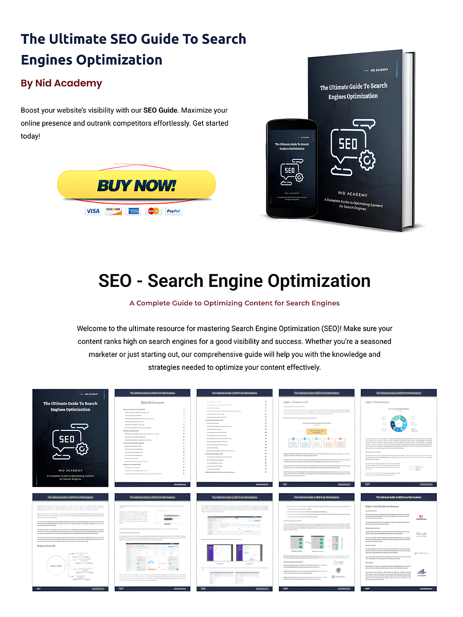 The Ultimate SEO Guide product image (1)