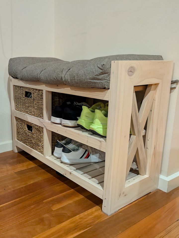 Build Plans: Shoe Rack + Seat product image (2)