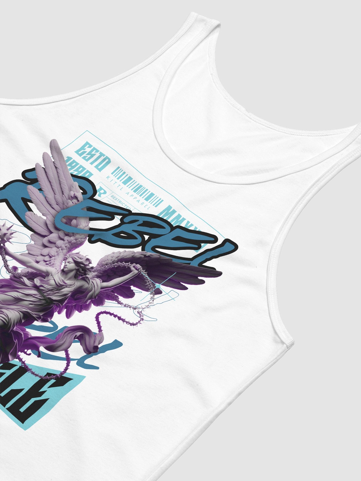 Rebel Angle | Jersey Tank by Bella+Canvas product image (4)