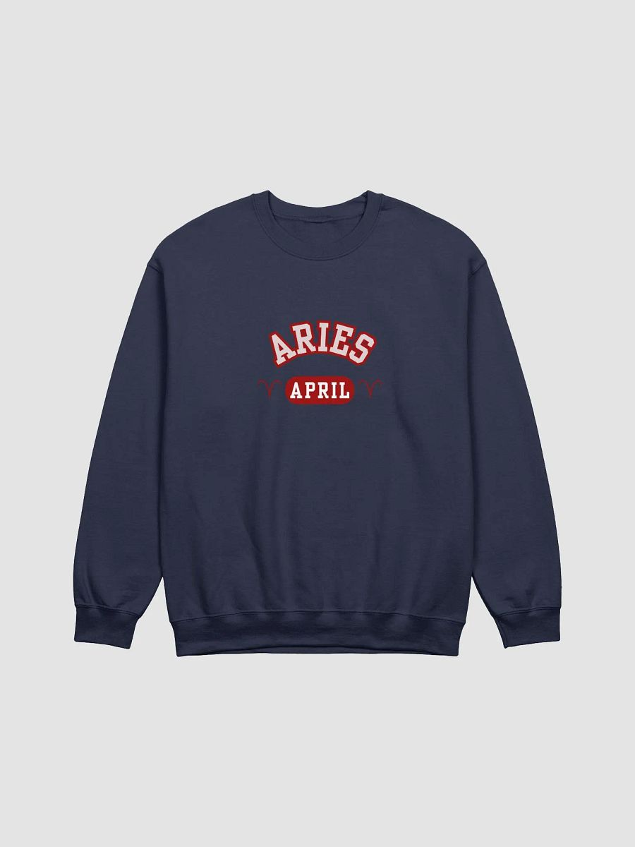 Aries April Zodiac Sign Sweatshirt product image (26)