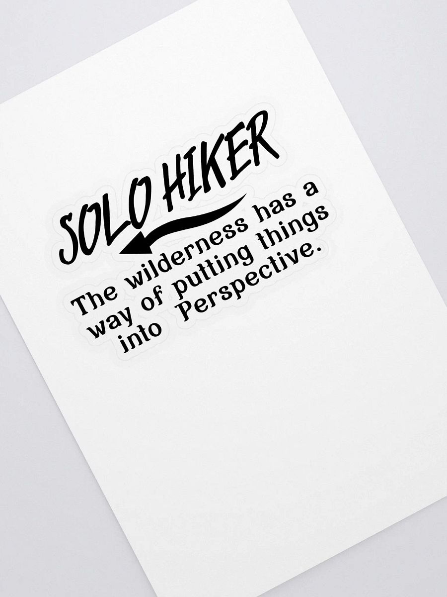 The wilderness has a way of putting things into perspective. product image (1)