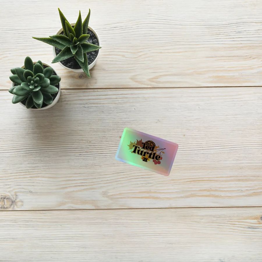 Official Ted Turtle Logo Sticker! product image (8)