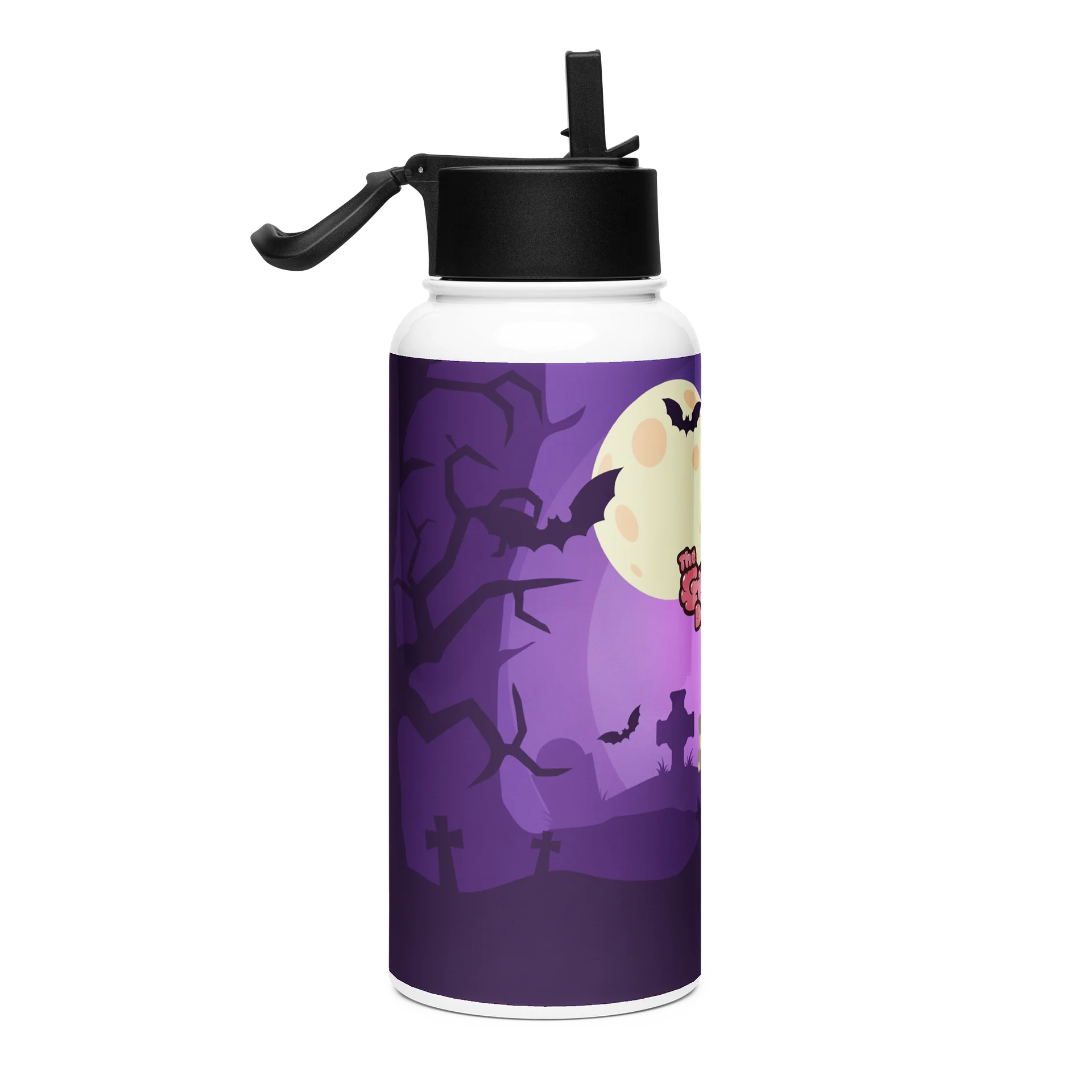 Stainless Steel Water Bottle with a Straw Lid product image (4)