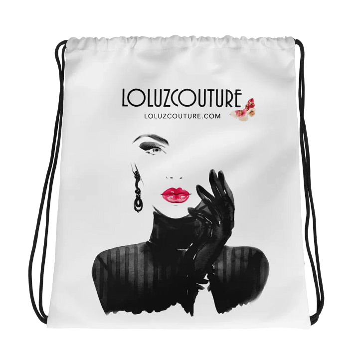 LoluzCouture Elegance Drawstring Bag product image (1)