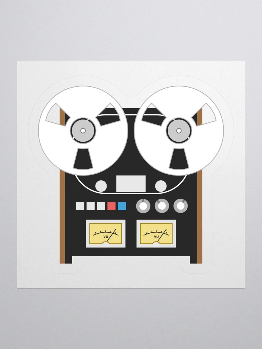 Tape Machine Sticker product image (3)
