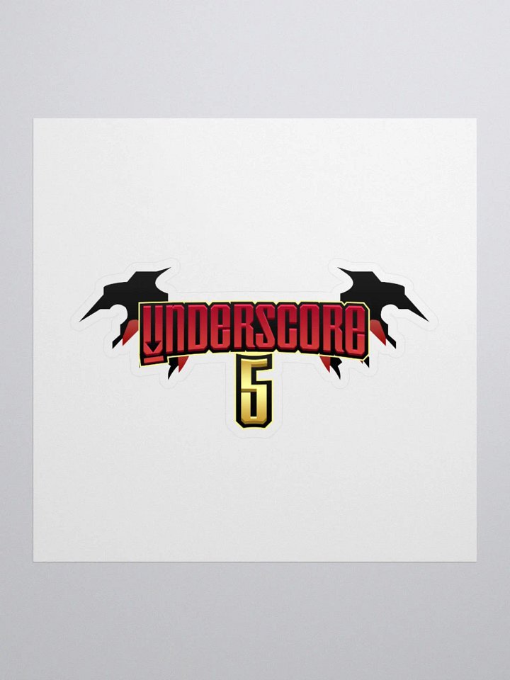 Underscore 5 Sticker product image (2)