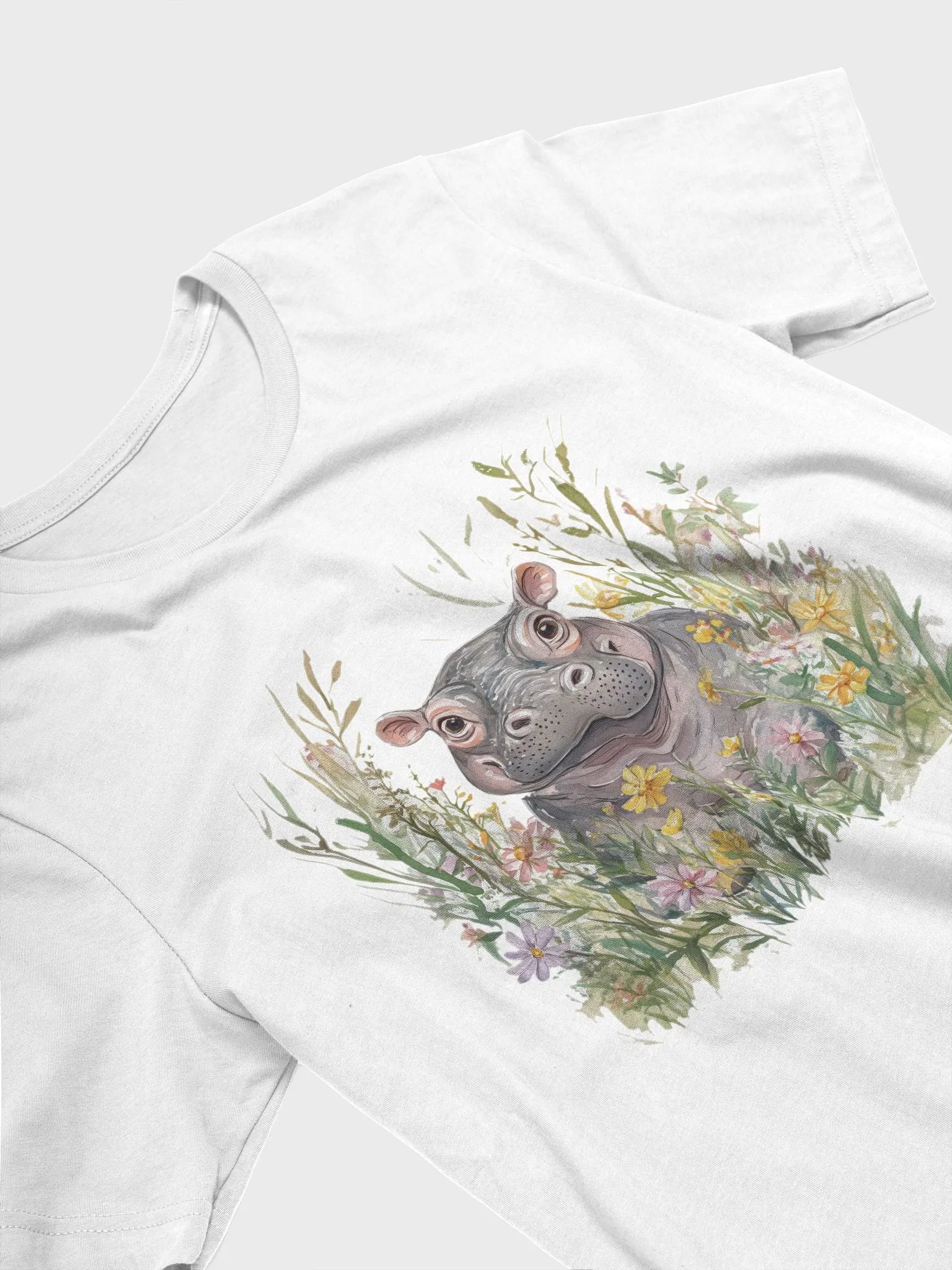Floral Hippo Serenity Tee product image (3)