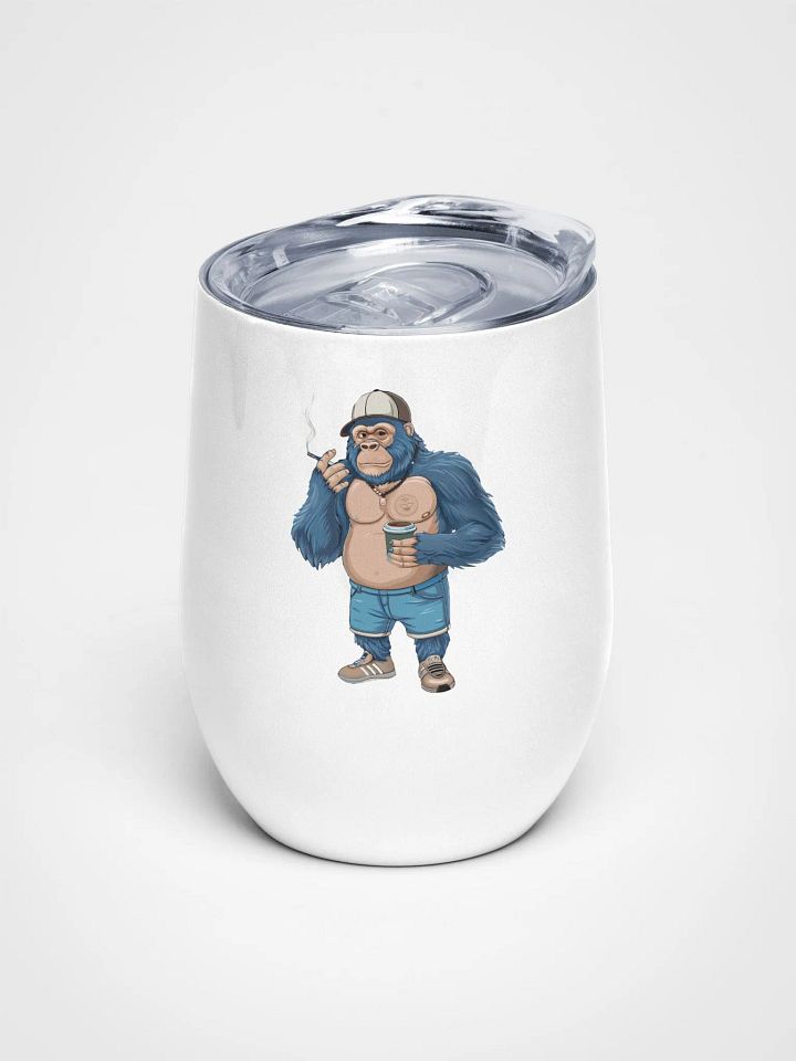 Blue Gorilla Wine Tumbler product image (1)