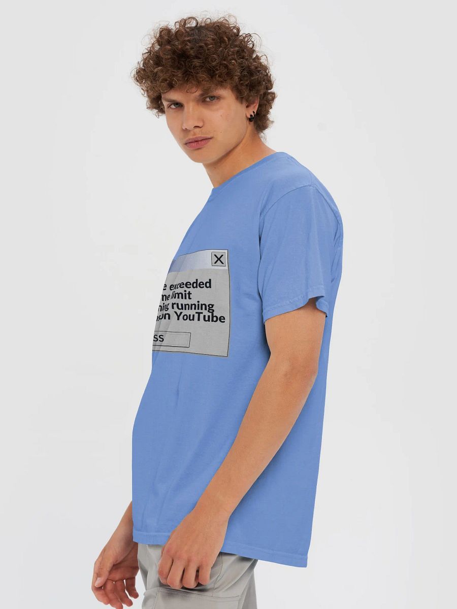 YouTube Time Limit Exceeded Tee product image (58)