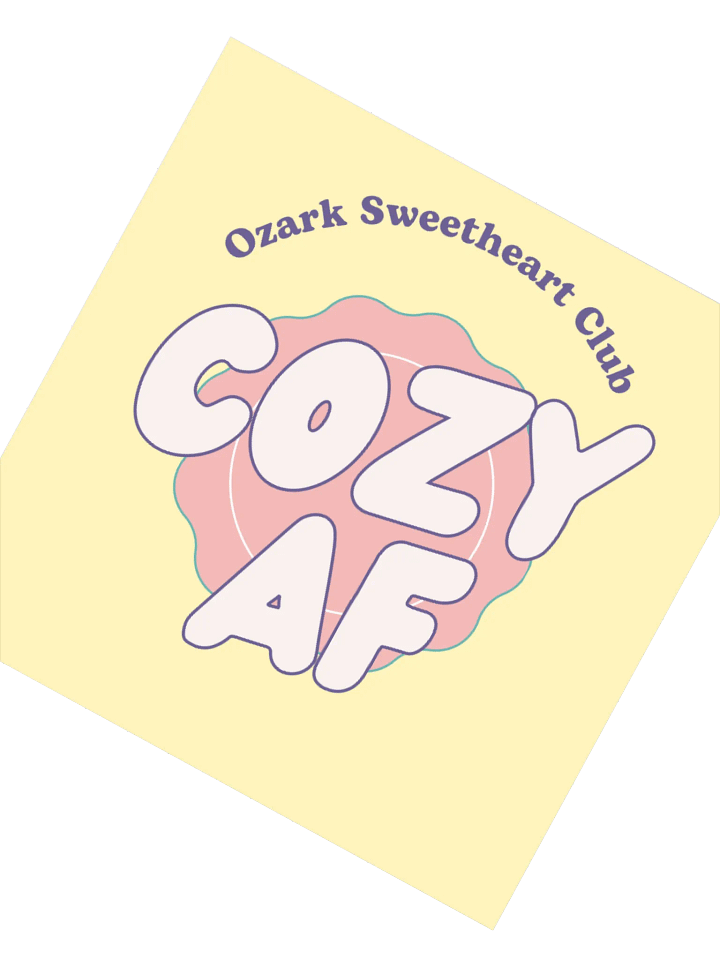 Cozy AF Stickers product image (2)