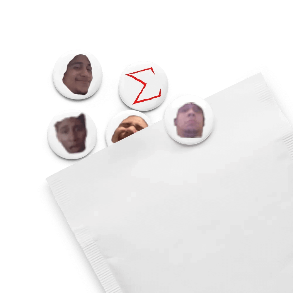 Mysterious Grin Pin Set product image (13)