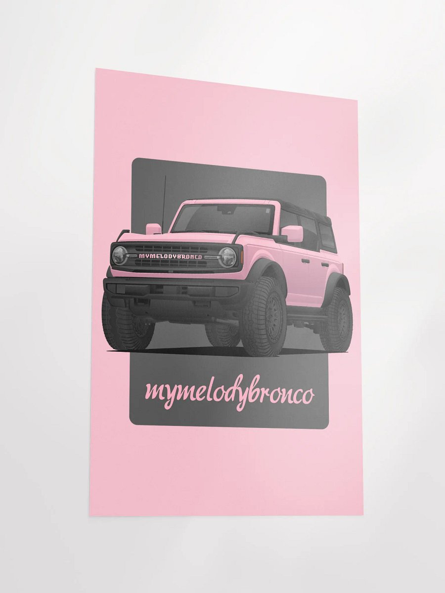 Poster - mymelodybronco product image (3)