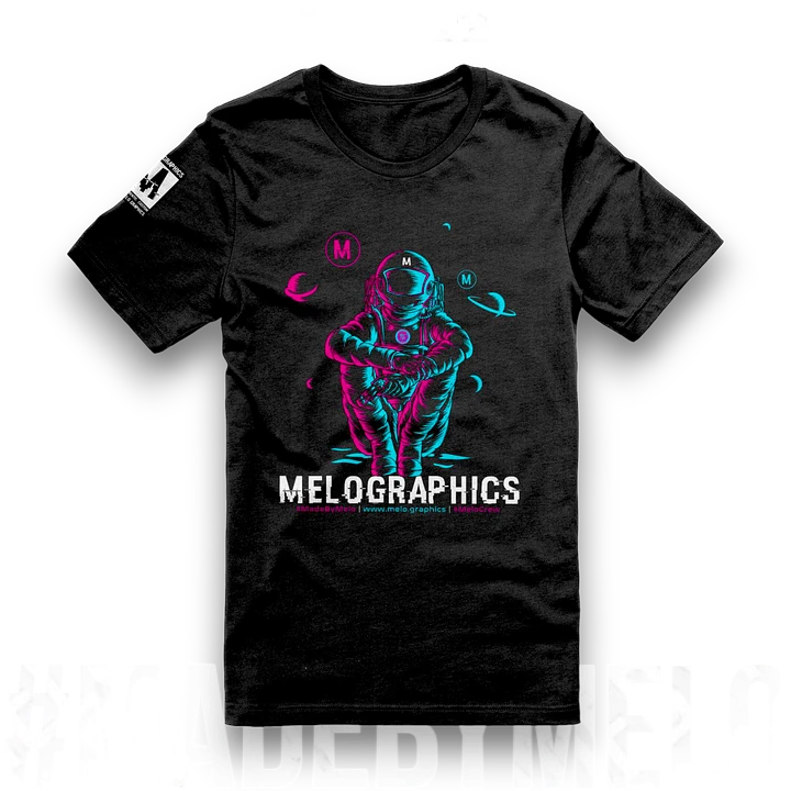 #MeloCrew Vibes: Duotone - Premium T-Shirt | #MadeByMELO product image (1)