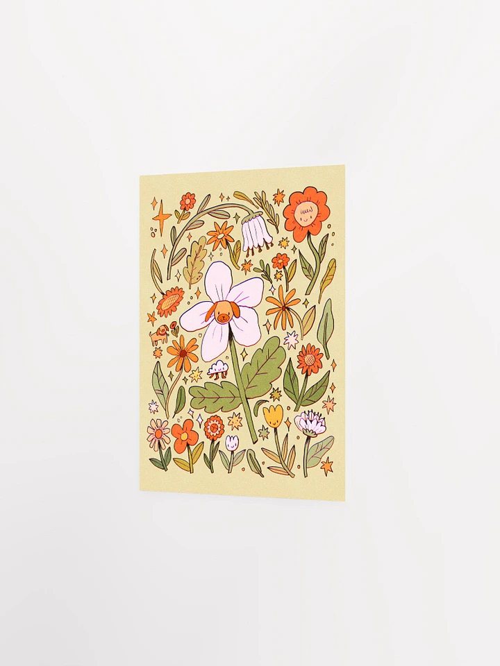 Flower Dog Print product image (2)