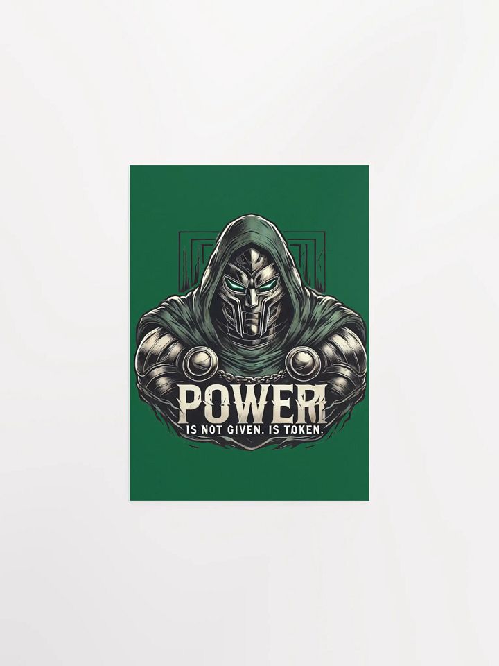 Power Is Taken Poster product image (1)