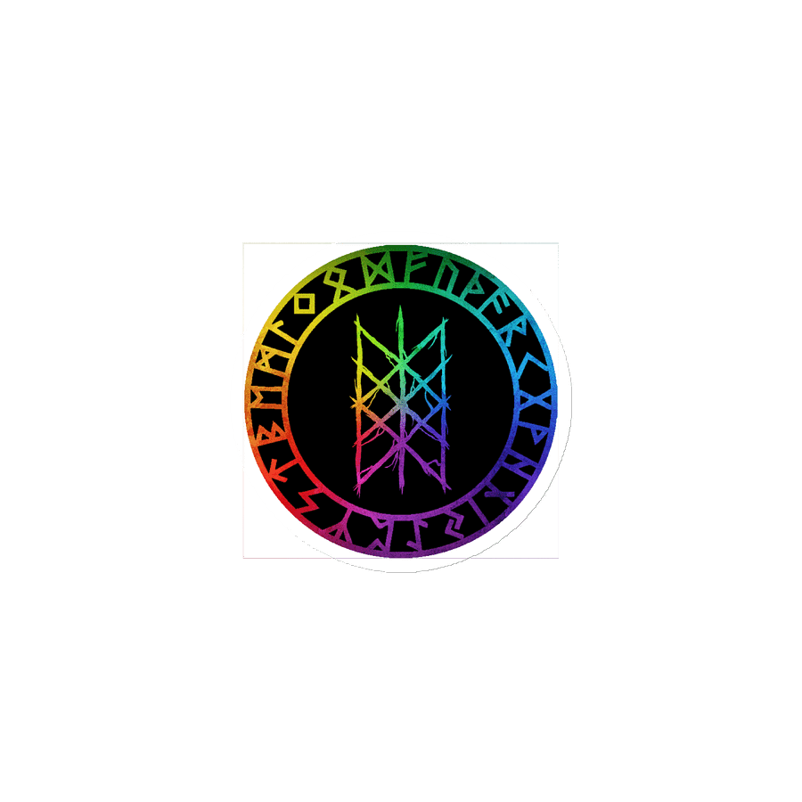 PRIDE Edition Web of Wyrd Logo Magnet product image (1)