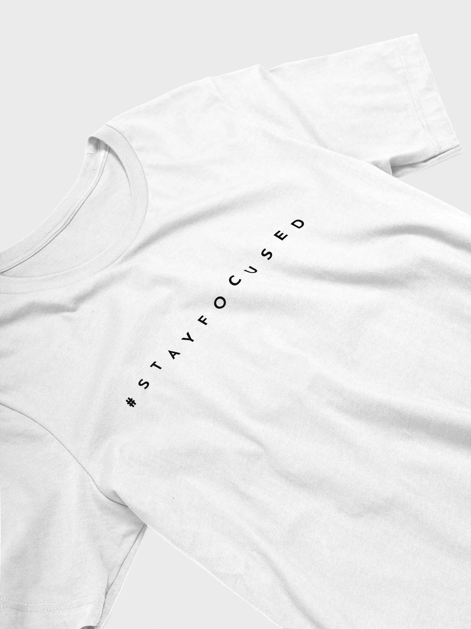 Stay Focused Tee - white product image (3)