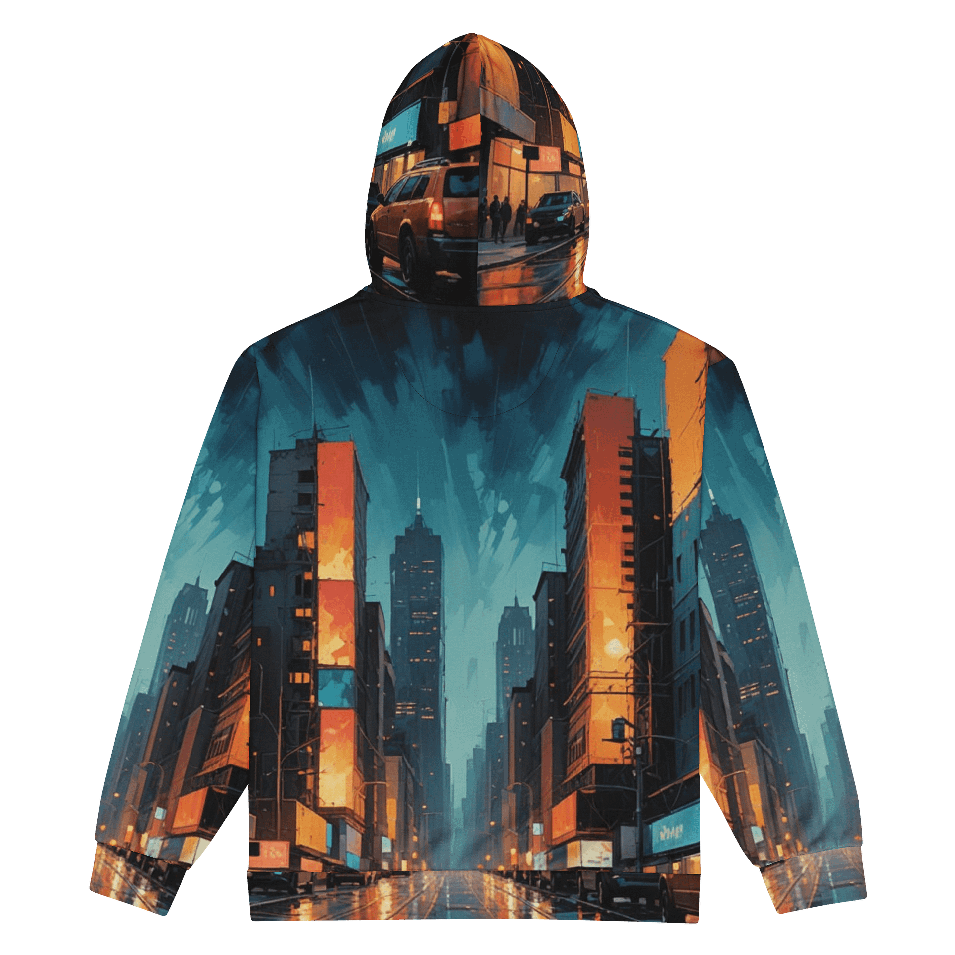 Abstract City 2 unisex Hoodie product image (2)