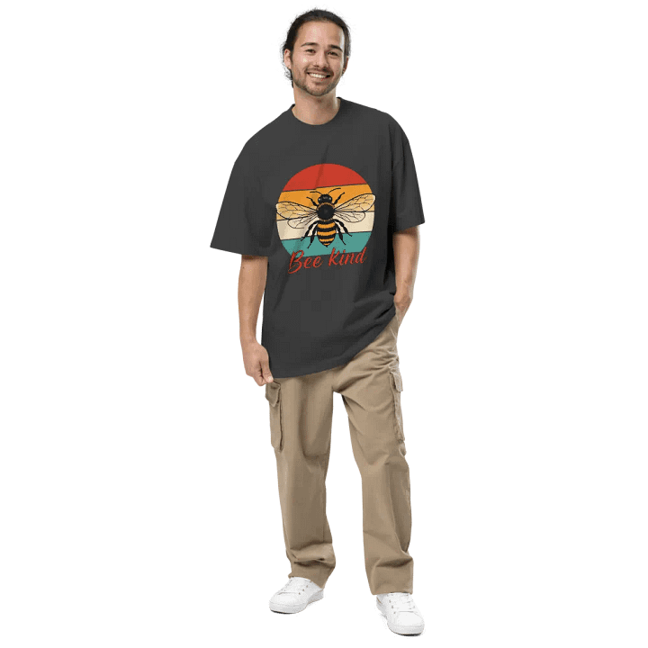 Buzz-Worthy Bee Kind Oversized Tee product image (1)