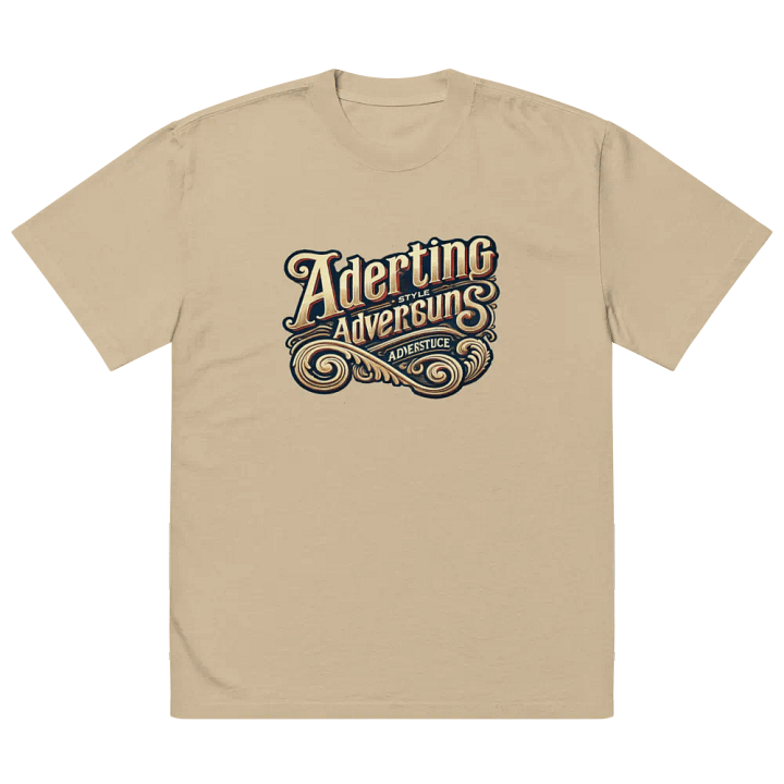Adtering Ornate Typography Tee product image (2)