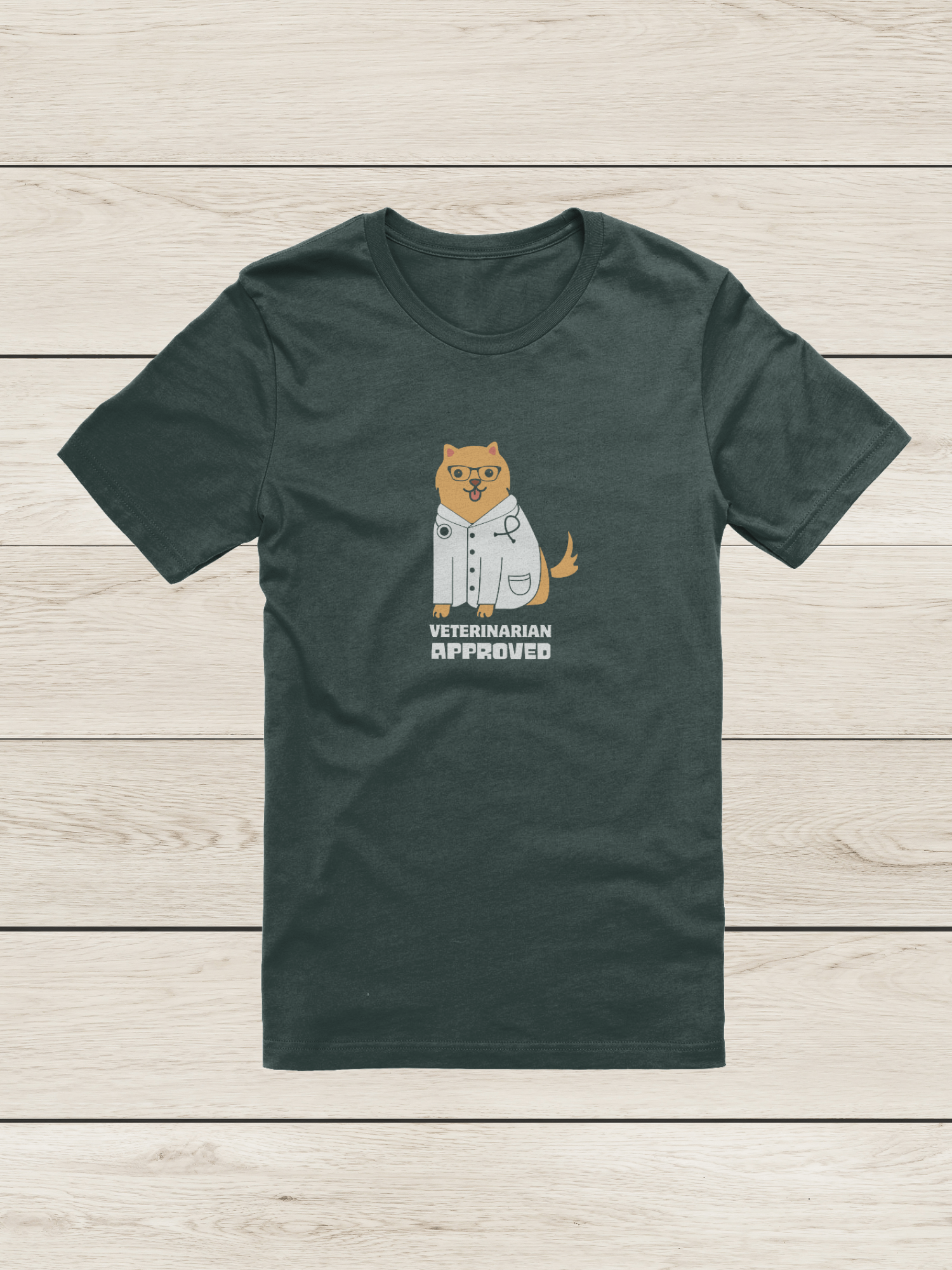 "Veterinarian aporobed " t-shirt product image (9)