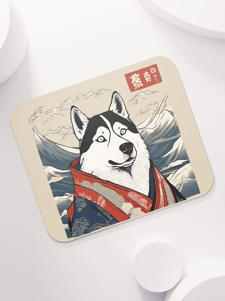 Funny Husky Oriental Mouse Pad product image (2)