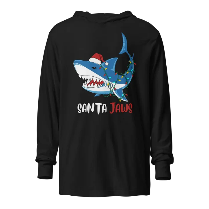 Holiday - Santa Jaws Hooded Tee product image (1)