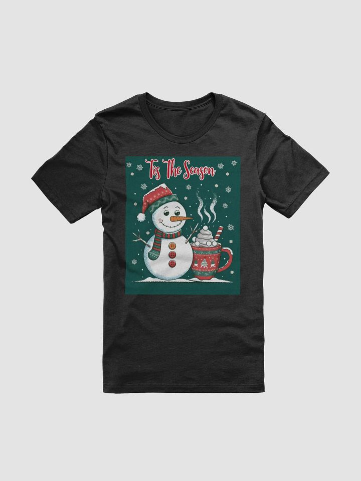 'Tis the Season Snowman Christmas Unisex T-shirt for men and women product image (31)