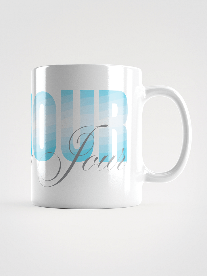 Mug Blanc Bonjour Nouveau Jour - Cadeau Mug Message Positif product image (1)