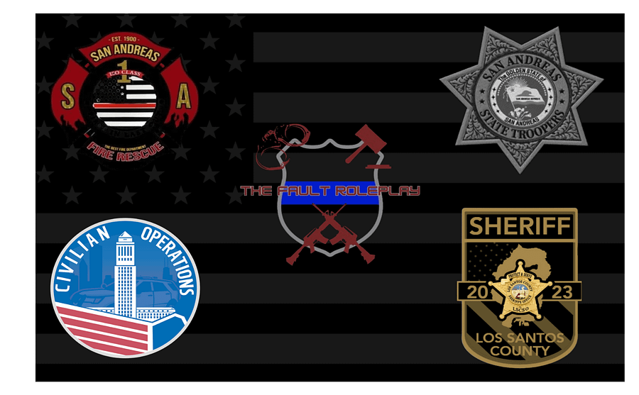 The Fault Roleplay Flag product image (1)