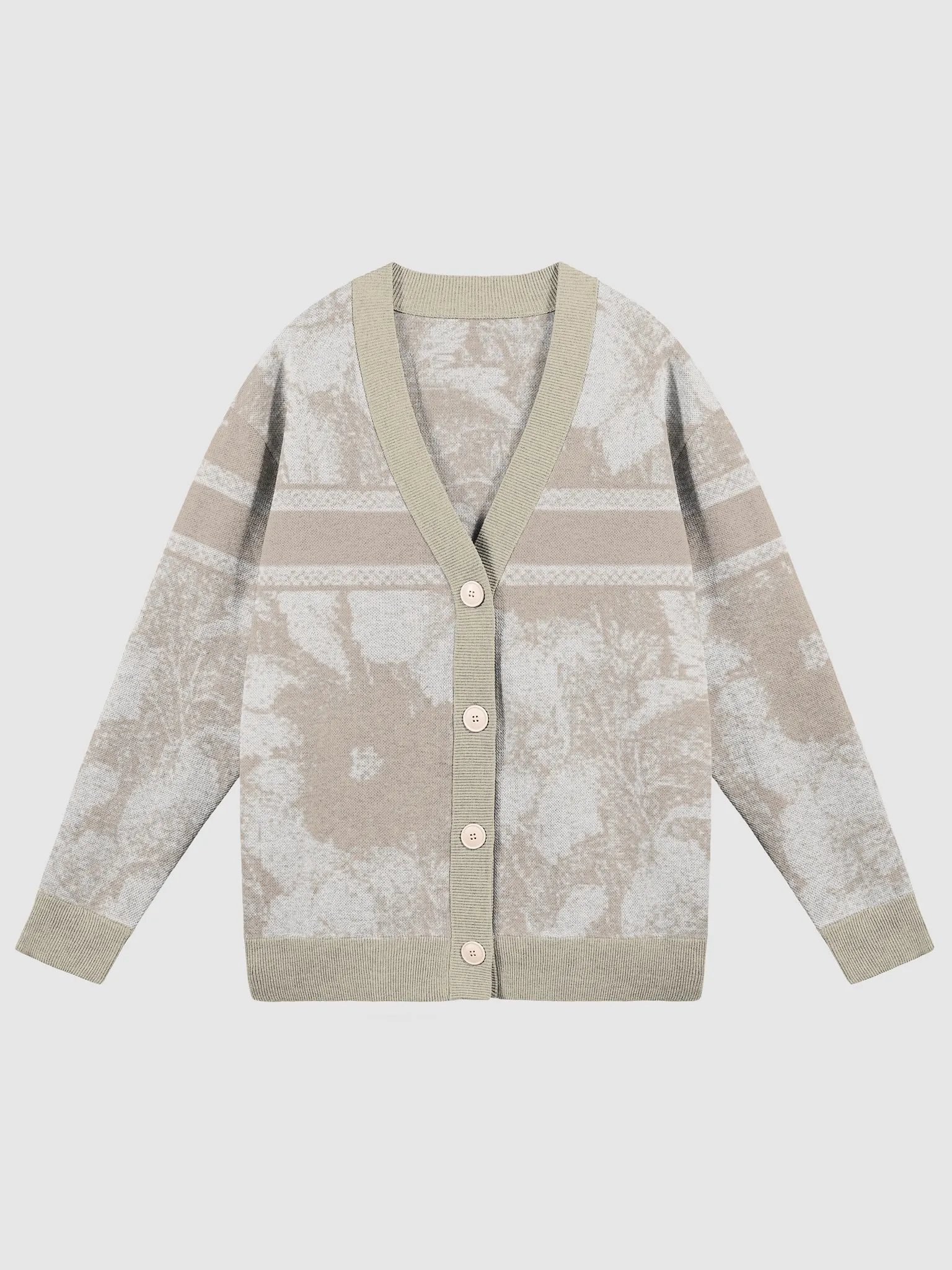 Floral Fusion III Knit Cardigan product image (1)