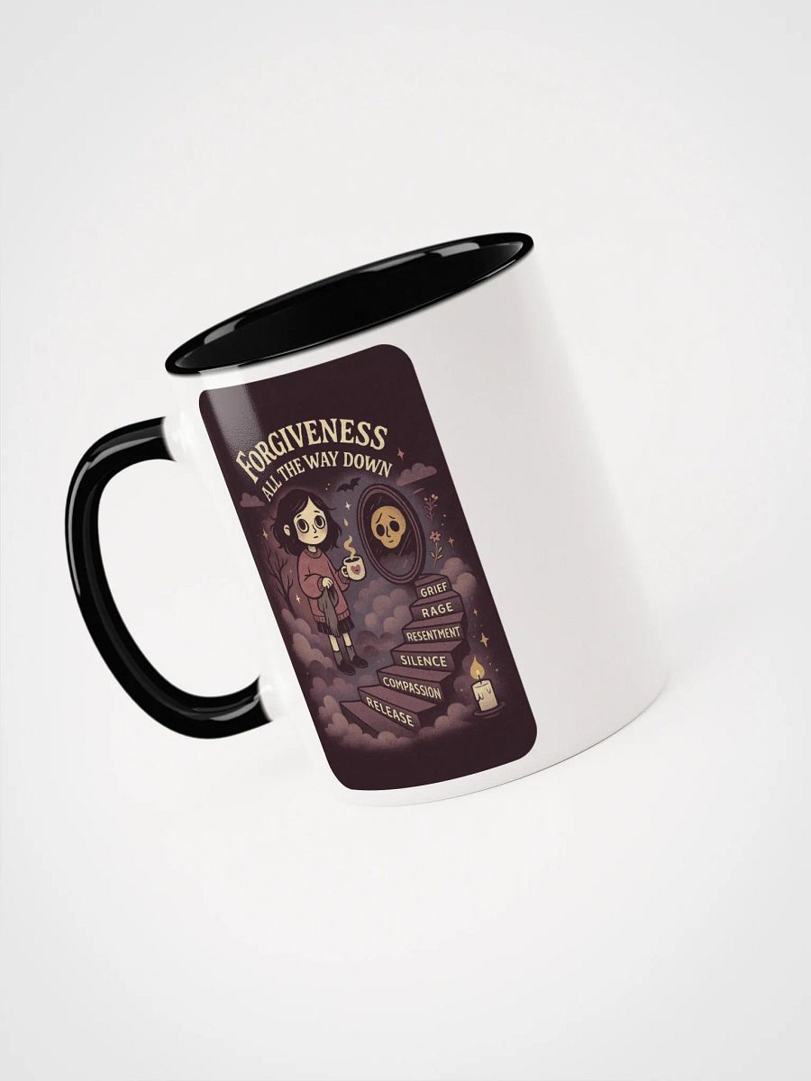 Forgiveness All The Way Down Accent Mug product image (6)