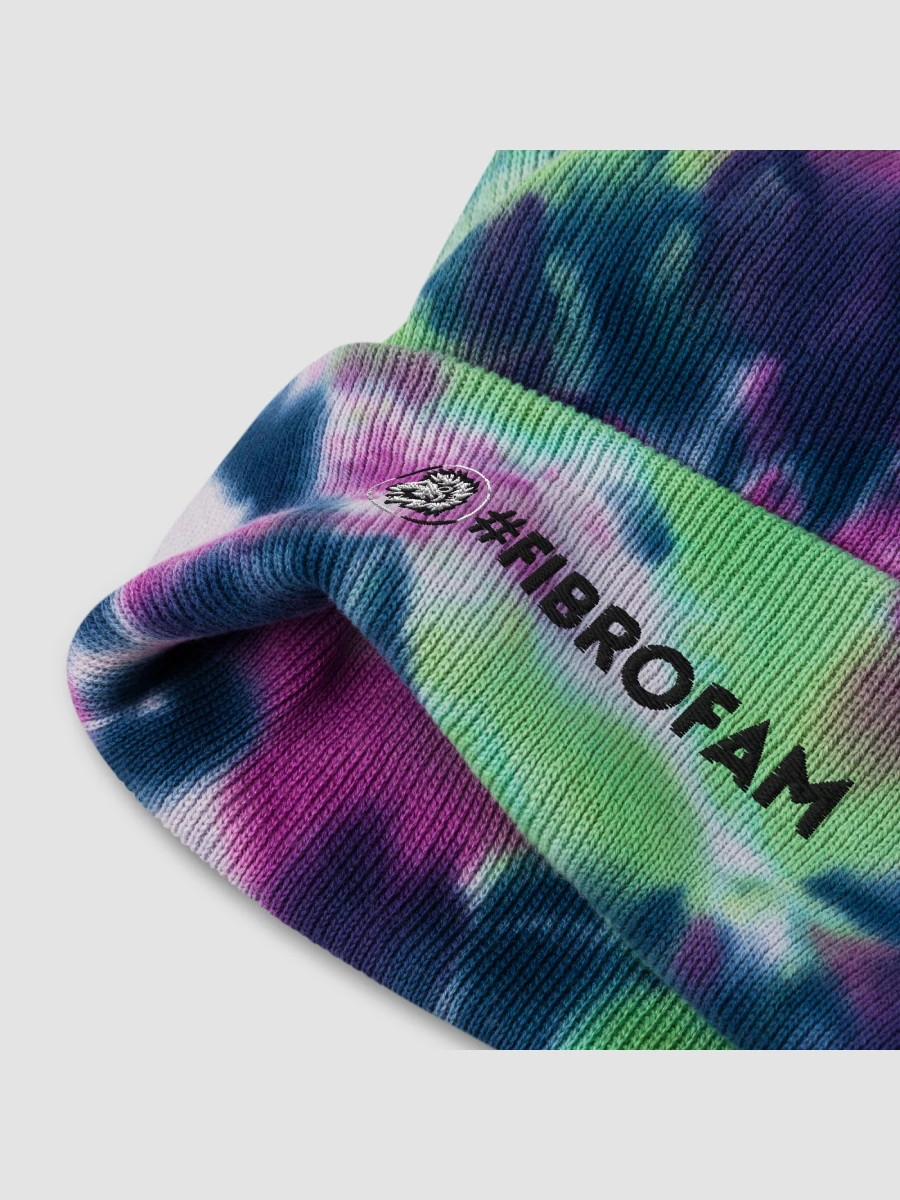 #Fibrofam Tie-Dye Beanie product image (5)