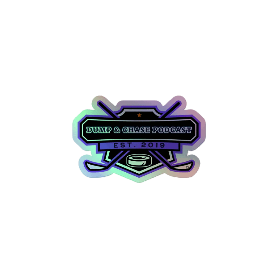 Dump & Chase Podcast Hologram Sticker product image (1)