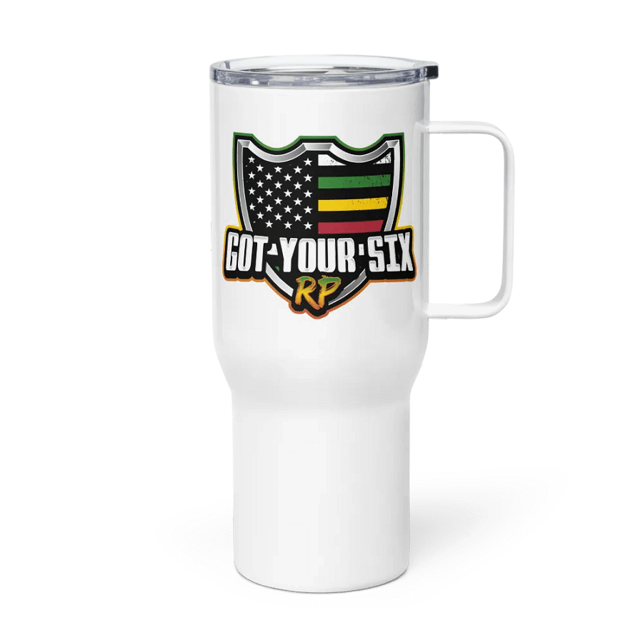 GOT YOUR SIX TUMBLER WITH HANDLE product image (3)