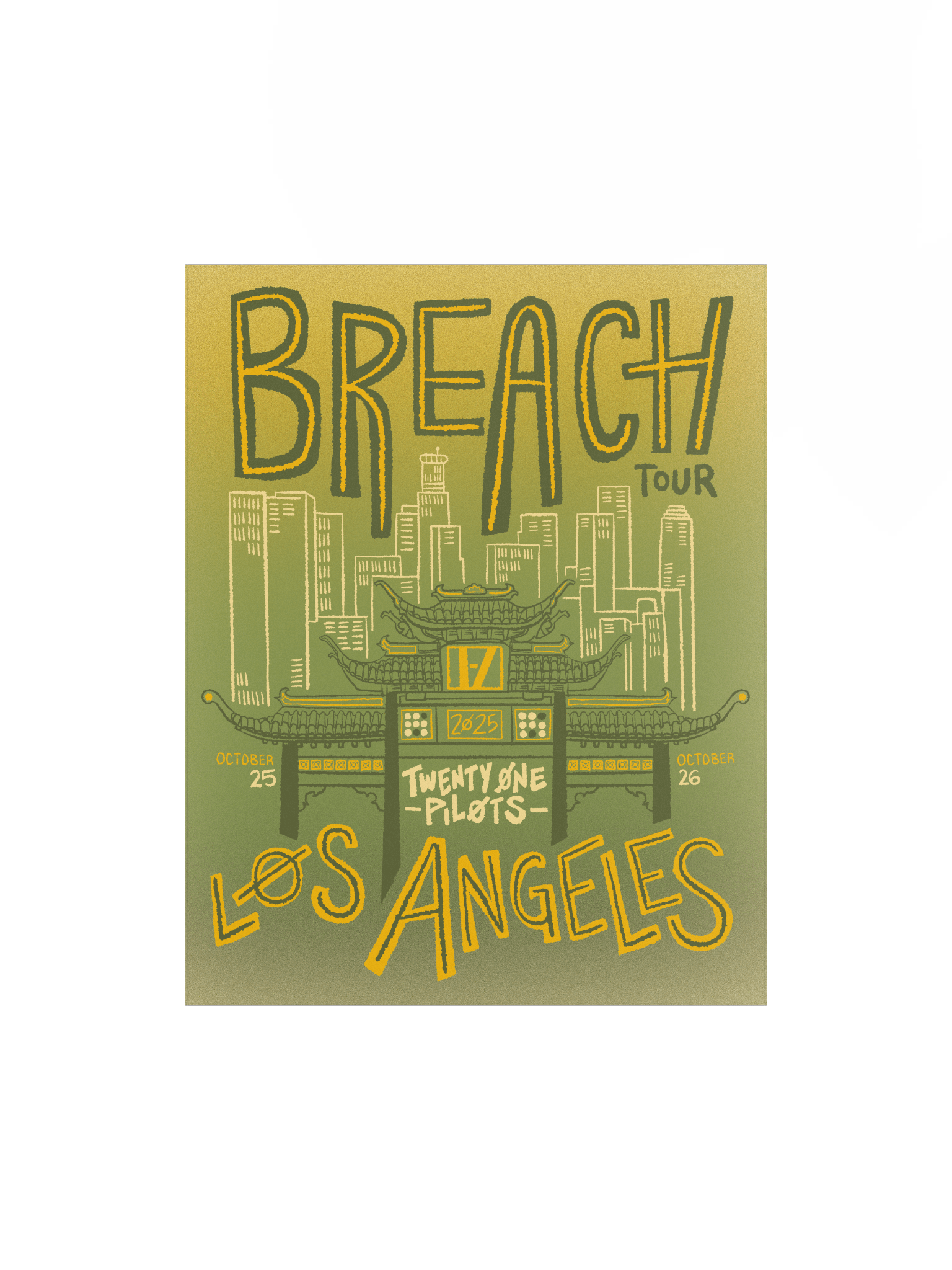 Breach Los Angeles - Special Edition Torchbearer Poster product image (1)