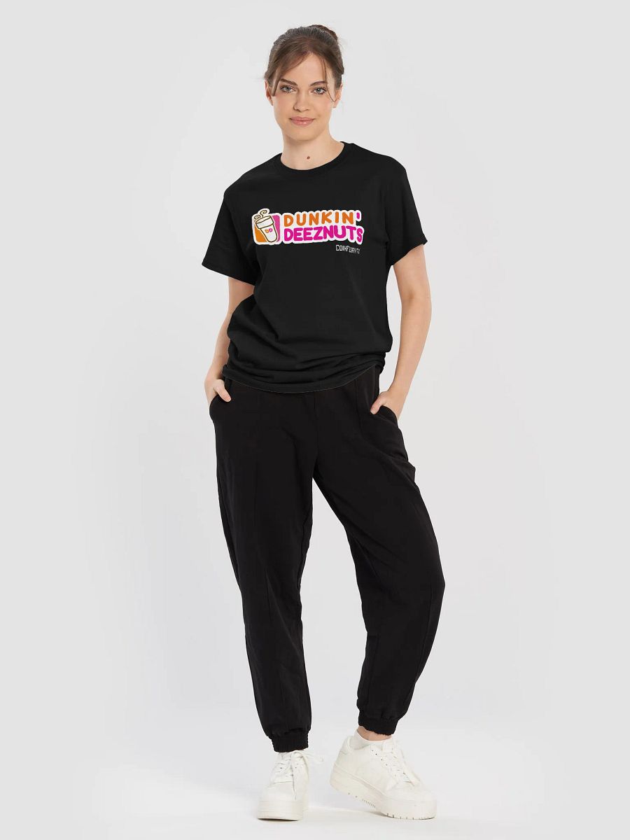Are we dunkin? Dunkin DEEZ NUTS! - Thick Fabric Tee product image (4)