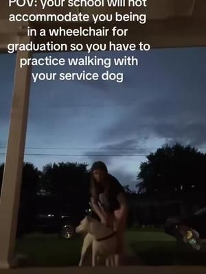 #duet with @kat hendley #disabilitytiktok while you idiots bitch about my nails, maybe find out why this school won’t let her graduate with her wheelchair.#thevillainsguild 