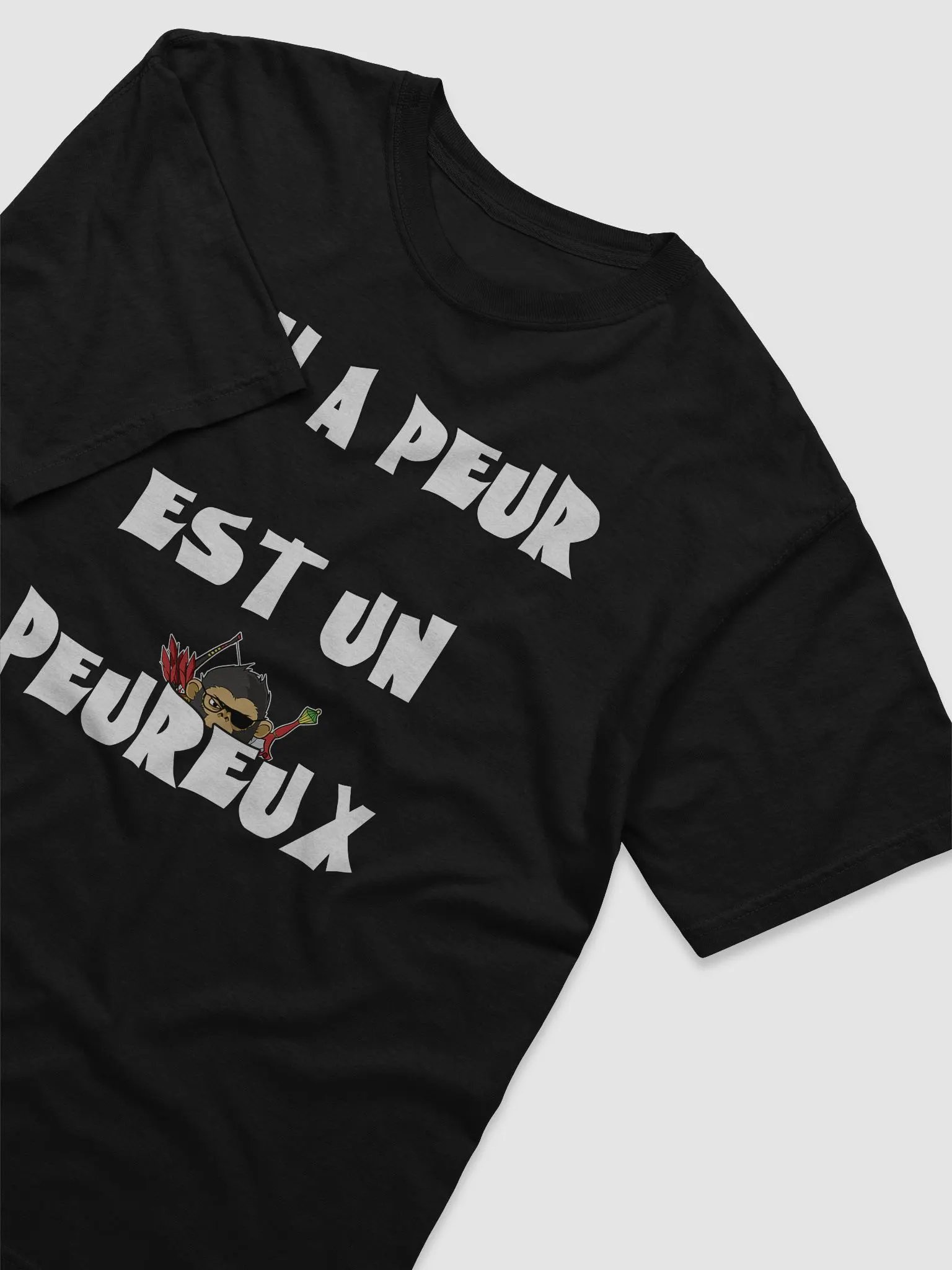 T-shirt Qui a peur (logo) product image (3)