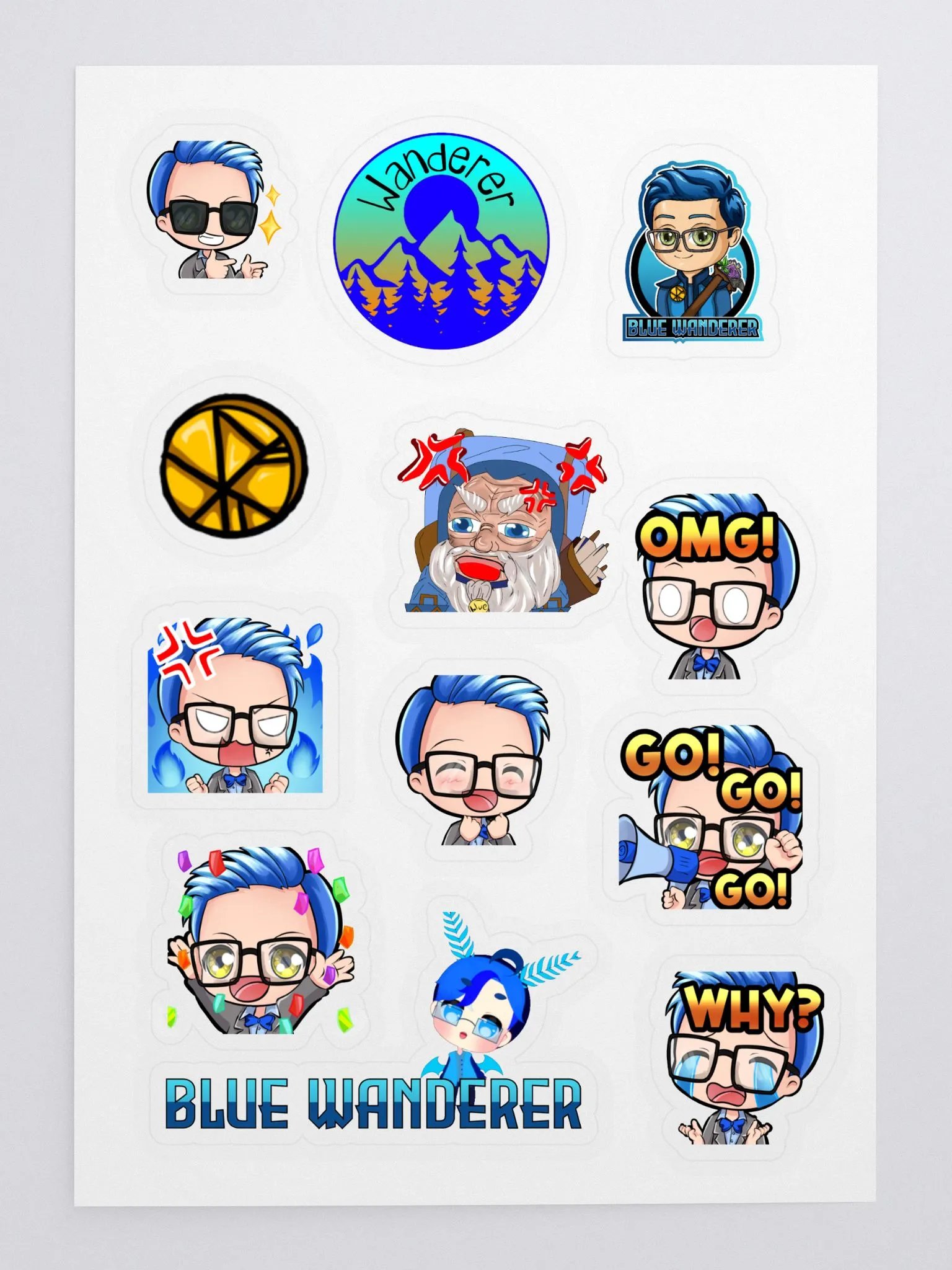 Wanderer Sticker Pack! product image (3)