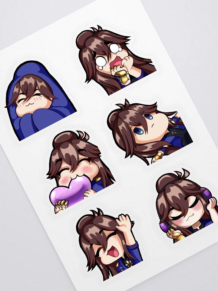 Sjouklynne Emote Sticker Pack - 1st Edition product image (1)