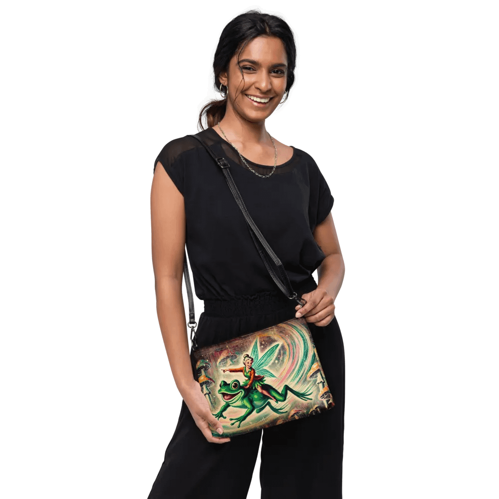 Enchanted Frog Fairy Crossbody Bag - Whimsical Purse product image (10)