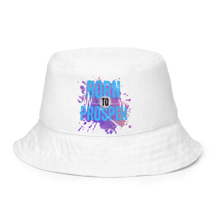 Reversible Born to Prosper + Create Greatness Bucket Hat product image (1)