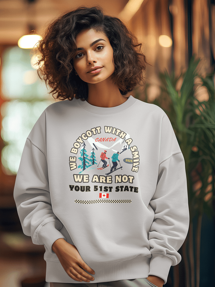 Canadian Ski Protest Premium Sweatshirt product image (4)